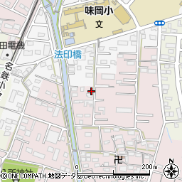 愛知県小牧市東田中2237周辺の地図