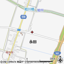 滋賀県高島市永田1683-3周辺の地図