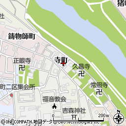 京都府福知山市寺町19周辺の地図