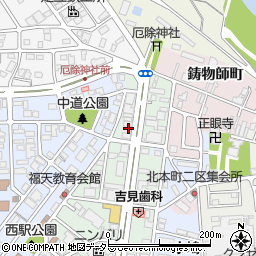 株式会社北星社福知山支店周辺の地図