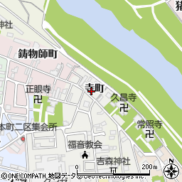 京都府福知山市寺町22周辺の地図