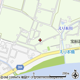 滋賀県高島市安曇川町下小川2232周辺の地図