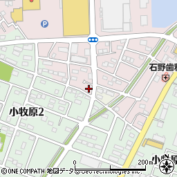 愛知県小牧市岩崎855周辺の地図