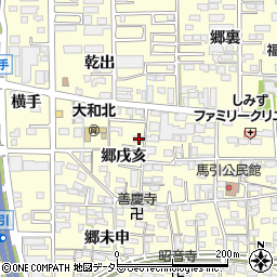 愛知県一宮市大和町馬引郷戌亥2197周辺の地図