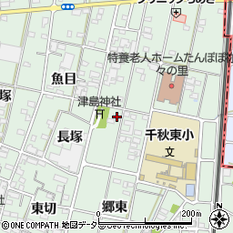愛知県一宮市千秋町加納馬場松下88周辺の地図