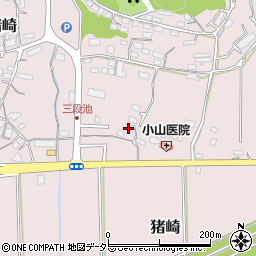 京都府福知山市猪崎360周辺の地図