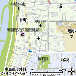 愛知県一宮市起用水東260周辺の地図