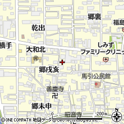 愛知県一宮市大和町馬引郷戌亥2194周辺の地図