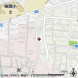 愛知県小牧市文津166周辺の地図