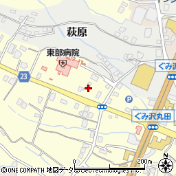 ホンダカーズ静岡御殿場店周辺の地図