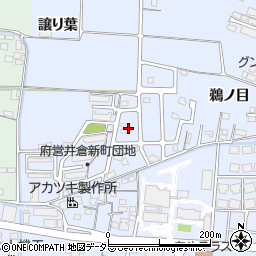 京都府綾部市井倉新町（土ノ上）周辺の地図