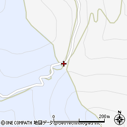 佐野峠周辺の地図