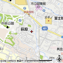 静岡県御殿場市萩原767-20周辺の地図