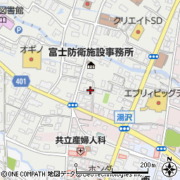 静岡県御殿場市萩原654-5周辺の地図