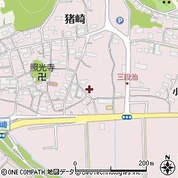 京都府福知山市猪崎686周辺の地図