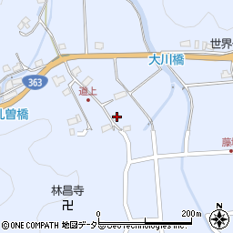 岐阜県瑞浪市陶町大川188周辺の地図