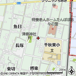 愛知県一宮市千秋町加納馬場松下106周辺の地図