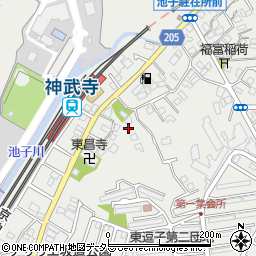 福尾ホームスタディ珠算教室周辺の地図