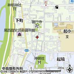 愛知県一宮市起用水東258周辺の地図