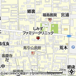 愛知県一宮市大和町馬引郷丑寅2136周辺の地図