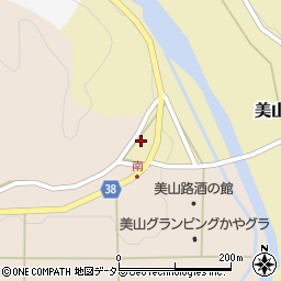 京都府南丹市美山町南上高瀬周辺の地図