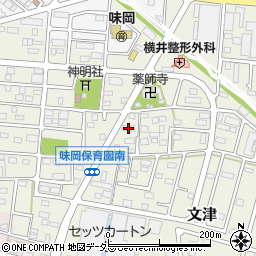 愛知県小牧市文津759周辺の地図