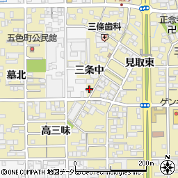 愛知県一宮市三条中24周辺の地図