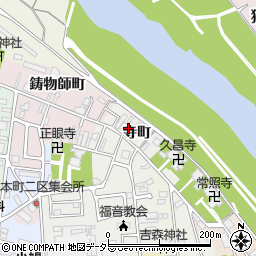 京都府福知山市寺町25周辺の地図
