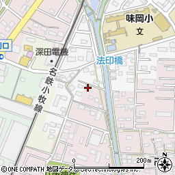 愛知県小牧市東田中157周辺の地図