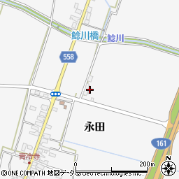 滋賀県高島市永田1683周辺の地図