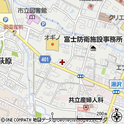 静岡県御殿場市萩原661周辺の地図