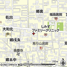 愛知県一宮市大和町馬引郷戌亥2163周辺の地図