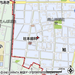 愛知県江南市田代町南出251周辺の地図