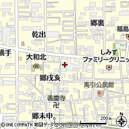 愛知県一宮市大和町馬引郷戌亥2195周辺の地図