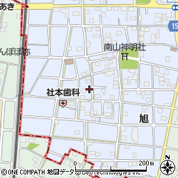 愛知県江南市田代町南出250周辺の地図