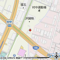愛知県小牧市村中1248周辺の地図