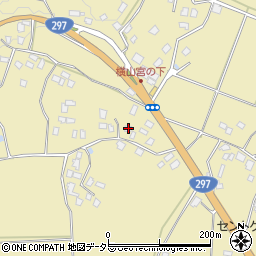 千葉県夷隅郡大多喜町横山517周辺の地図