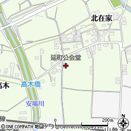 延町公会堂周辺の地図