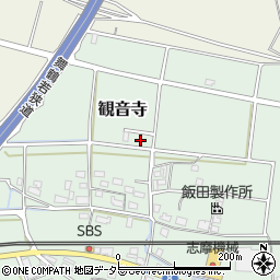 京都府福知山市観音寺7周辺の地図