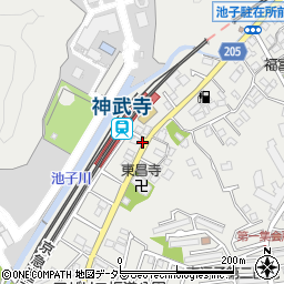 神武寺駅周辺の地図