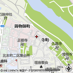 京都府福知山市寺町41周辺の地図