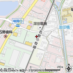 中川ゴム工業周辺の地図