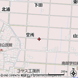 愛知県一宮市北小渕周辺の地図