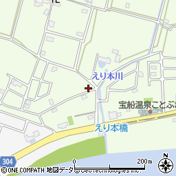 滋賀県高島市安曇川町下小川2232-1周辺の地図