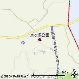 水ヶ塚公園周辺の地図