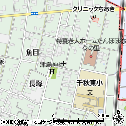 愛知県一宮市千秋町加納馬場松下85周辺の地図
