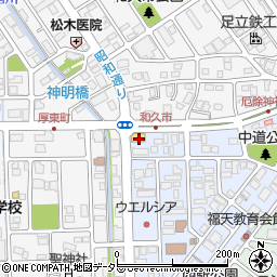 京都府福知山市昭和新町58周辺の地図
