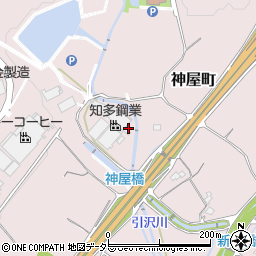 愛知県春日井市神屋町1112周辺の地図