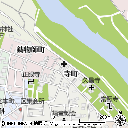 京都府福知山市寺町37周辺の地図