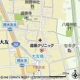 關田つけもの店周辺の地図